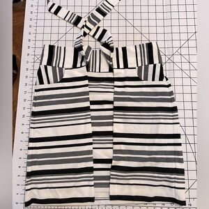 CAbi faux wrap knit skirt NWOT